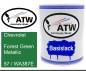 Preview: Chevrolet, Forest Green Metallic, 57 / WA387E: 1L Lackdose, von ATW Autoteile West.